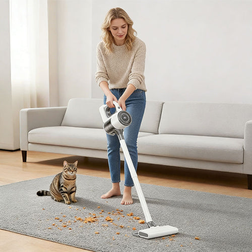 2-in-1 Cordless Vacuum Cleaner & Mop – 120W 40,000 RPM Wireless Home Cleaner