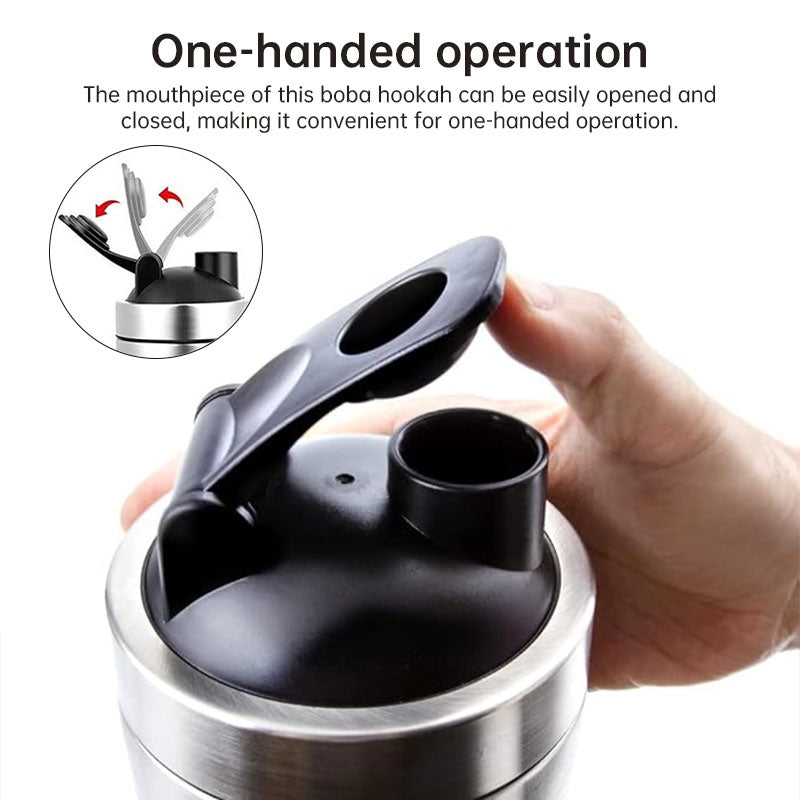 Stainless Steel Protein Shaker Bottle – 304 SS, Mixing Ball, Leak-Proof, 500ml or 750ml, 3 Colors